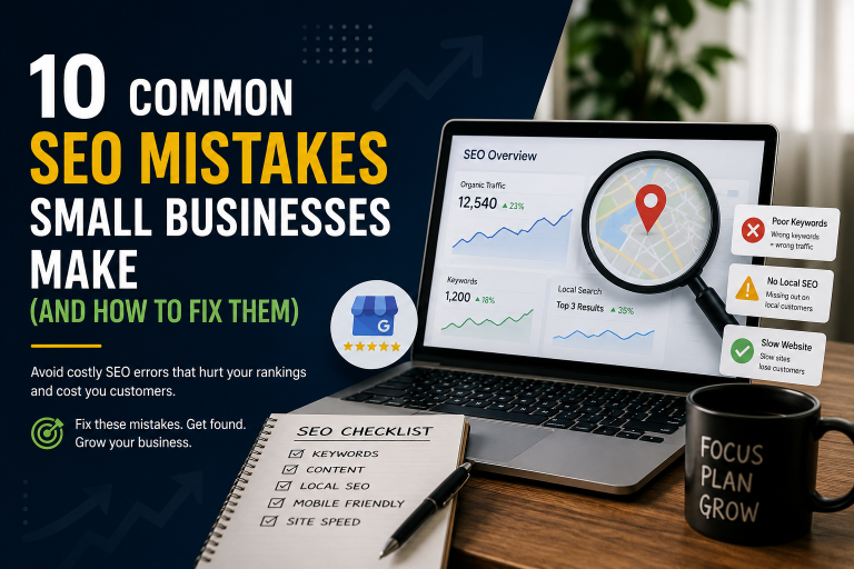 10 Common SEO Mistakes Small Businesses Make