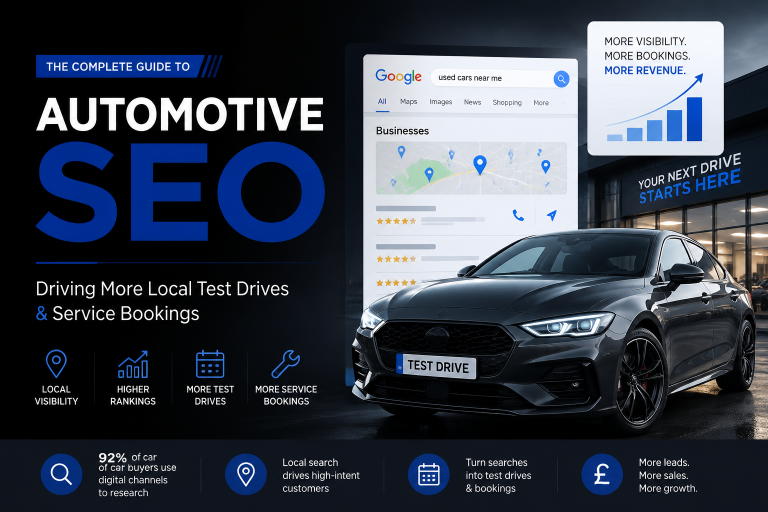 Automotive SEO: Complete Guide to Driving More Local Test Drives & Service Bookings