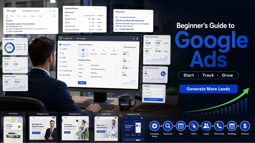 Beginner’s Guide to Google Ads: How to Start, Track, and Grow
