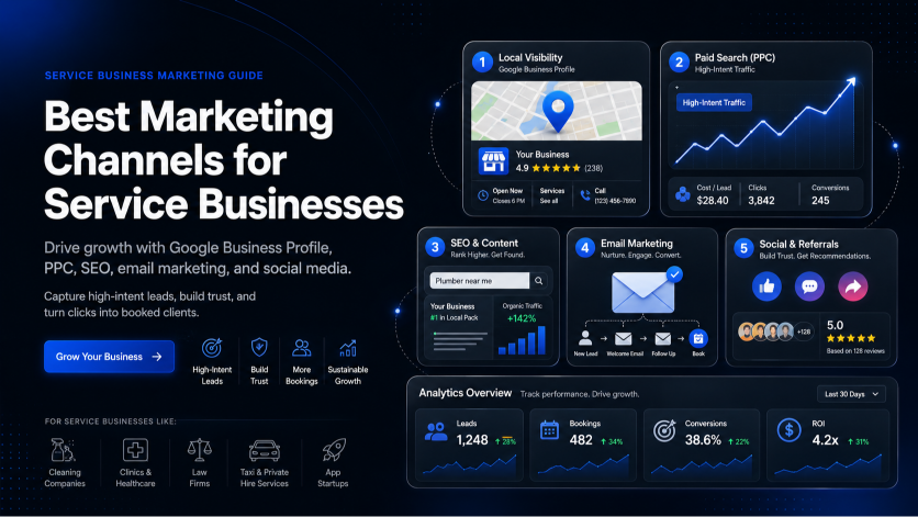 Best Marketing Channels for Service Businesses That Drive Growth
