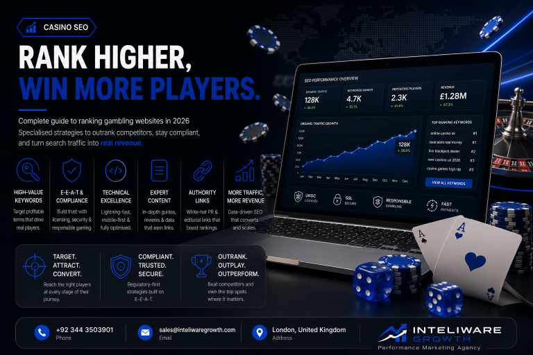 Casino SEO: Complete Guide to Ranking Gambling Websites in 2026