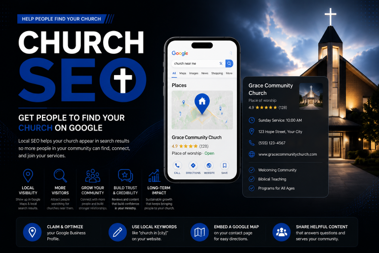 Church SEO: Get People to Find Your Church on Google