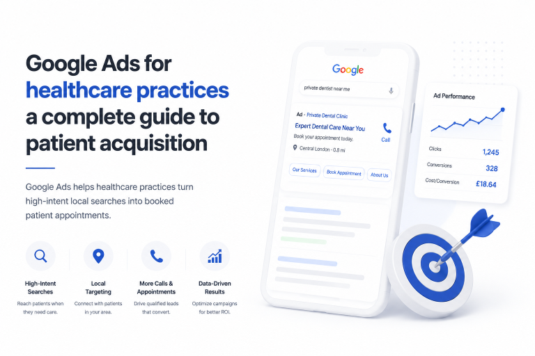 Google Ads for Healthcare Practices: A Complete Guide to Patient Acquisition