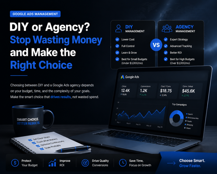 Google Ads Management: DIY or Agency? Stop Wasting Money and Make the Right Choice