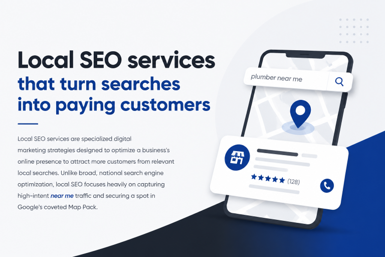 Local SEO Services That Turn Searches into Paying Customers