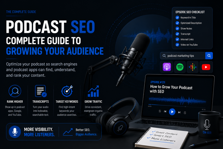Podcast SEO: Complete Guide to Growing Your Audience