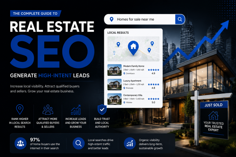 Real Estate SEO: Complete Guide to Generate High-Intent Leads