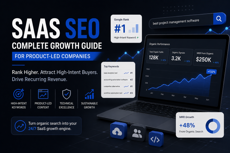 SaaS SEO: Complete Growth Guide for Product-Led Companies