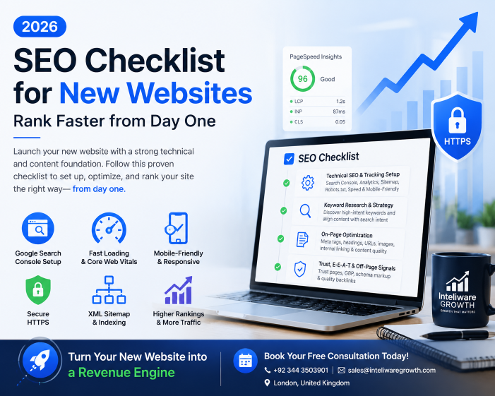 SEO Checklist for New Websites: Rank Faster from Day One
