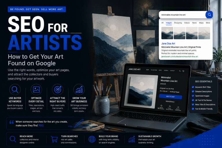 SEO for Artists: How to Get Your Art Found on Google