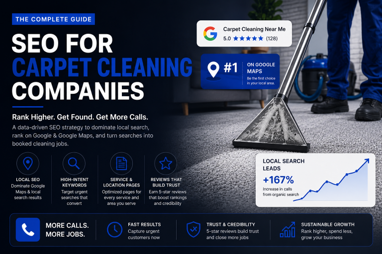 SEO for Carpet [Cleaning Companies](https://inteliwaregrowth.com/CleaningCompanies): Complete Guide to Ranking on Google & Google Maps