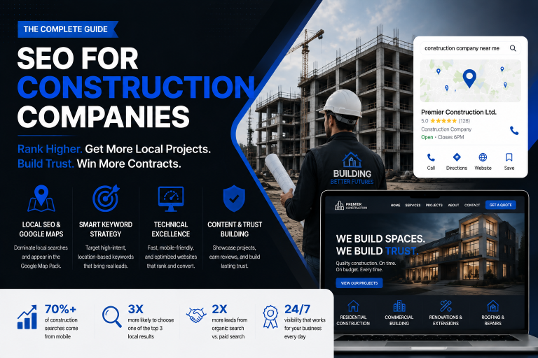 SEO for Construction Companies: Complete Guide to Rank Higher