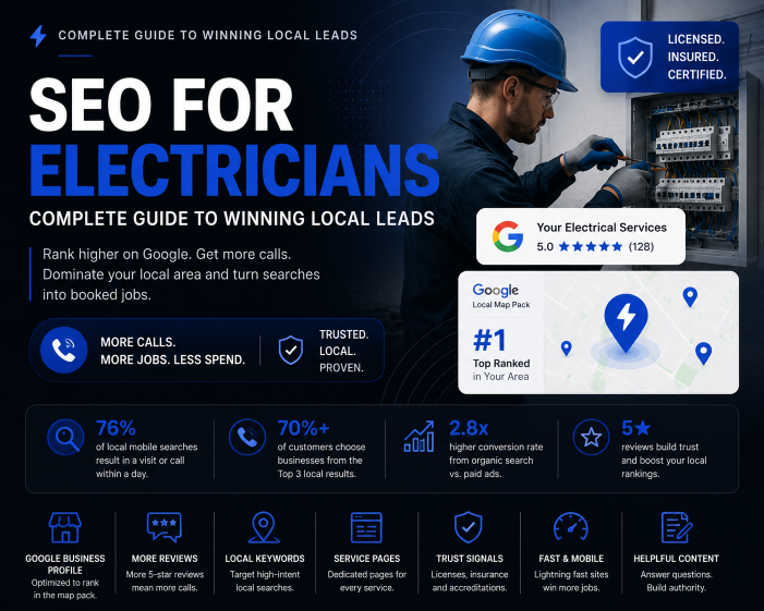 SEO for Electricians: Complete Guide to Winning Local Leads