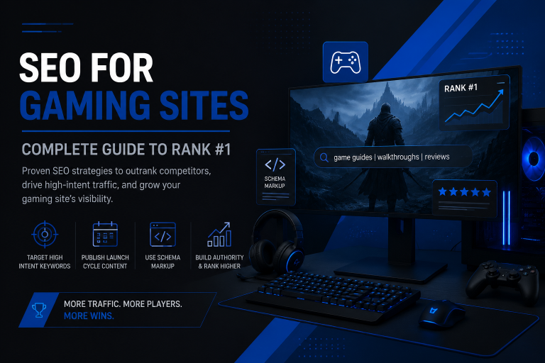 SEO for Gaming Sites: Complete Guide to Rank #1