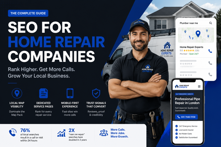 SEO for Home Repair Companies: Complete Guide to Local Rankings