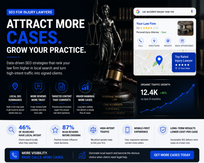 SEO for Injury Lawyers: Complete Guide to Attract More Cases