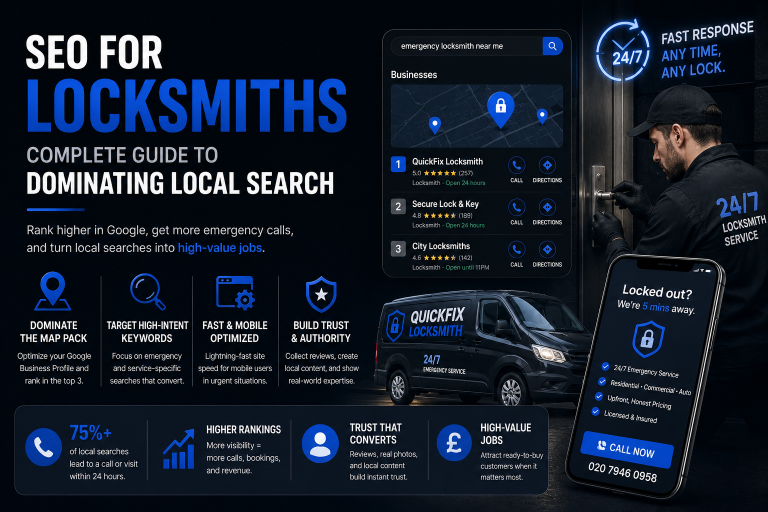 SEO for Locksmiths: Complete Guide to Dominating Local Search