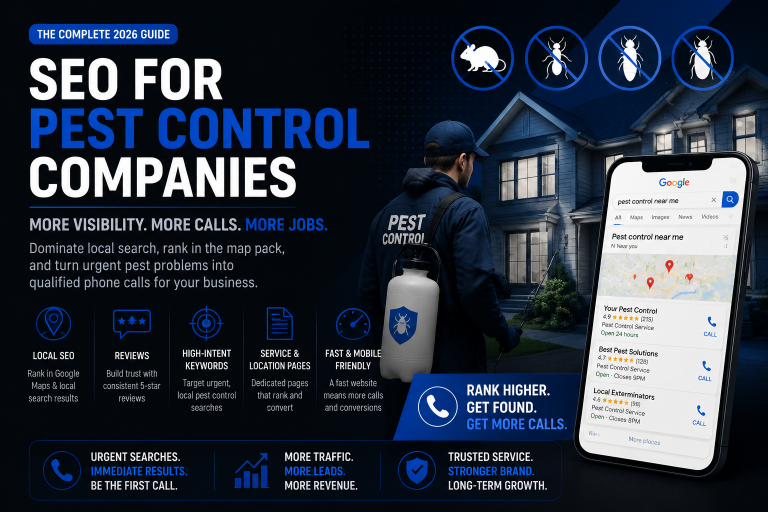 SEO for Pest Control Companies: Complete 2026 Guide to More Calls