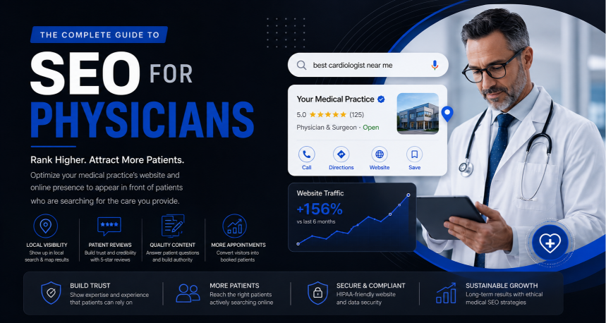 SEO for Physicians: Complete Guide to Attracting More Patients