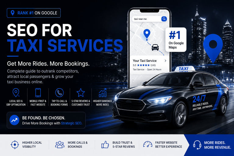 SEO for Taxi Services: Rank #1 on Google & Get More Rides