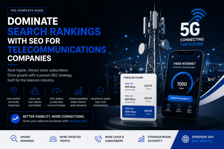 How to Dominate Search Rankings with SEO for Telecommunications Companies