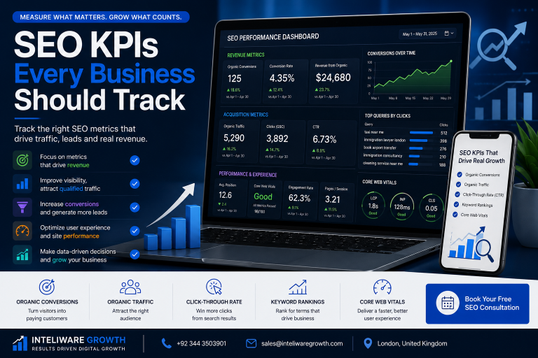 SEO KPIs Every Business Should Track to Drive Real Revenue