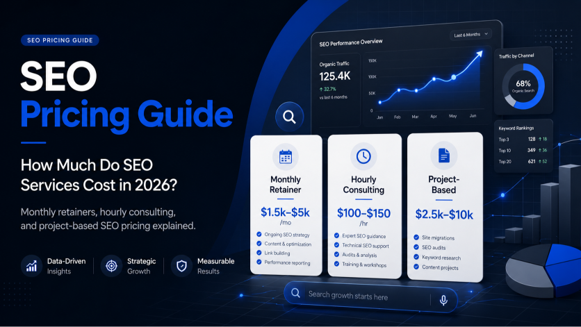 SEO Pricing Guide: How Much Do SEO Services Cost in 2026?