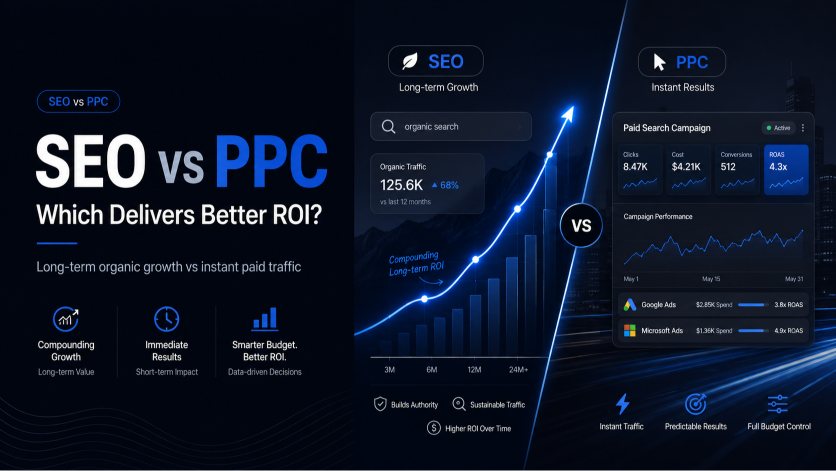 SEO vs PPC: Which Delivers Better ROI?