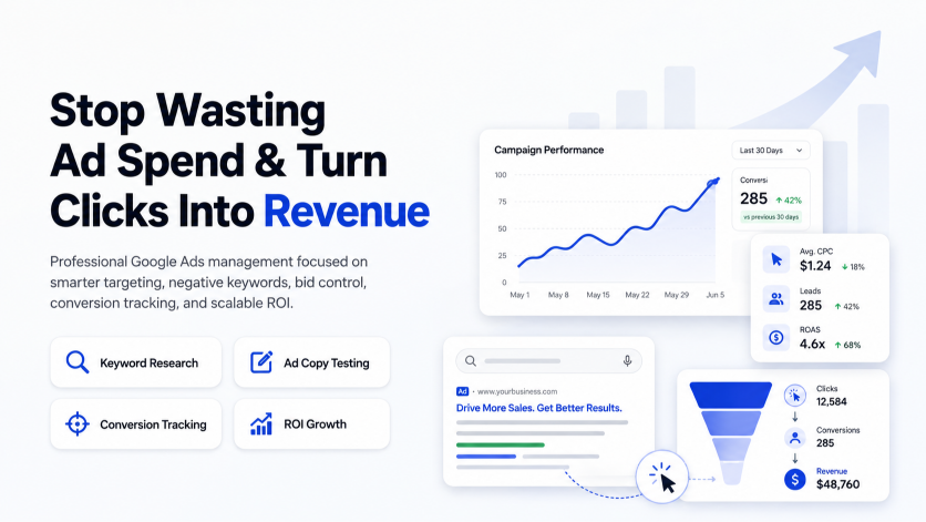 Stop Wasting Ad Spend and Turn Clicks into Revenue with Google Ads